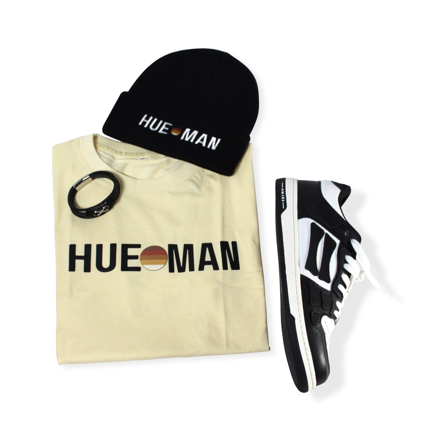 HUEMAN Tee- Off White Unisex